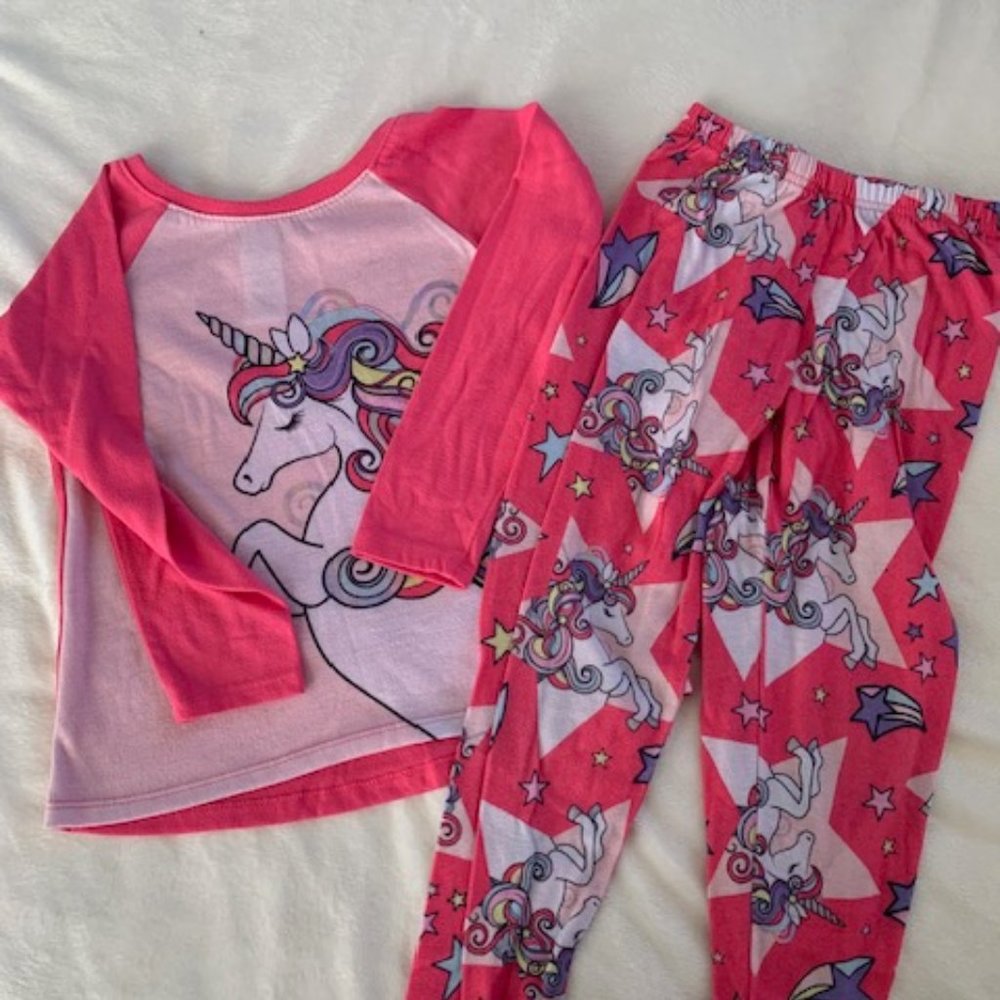 Girls Size 5/6 Pajama Bundle of 3 - Picture 2 of 10